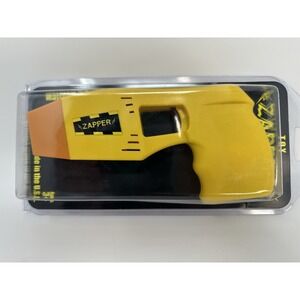 Zapper Toy Taser YELLOW BZ TOYZ NEW Sealed